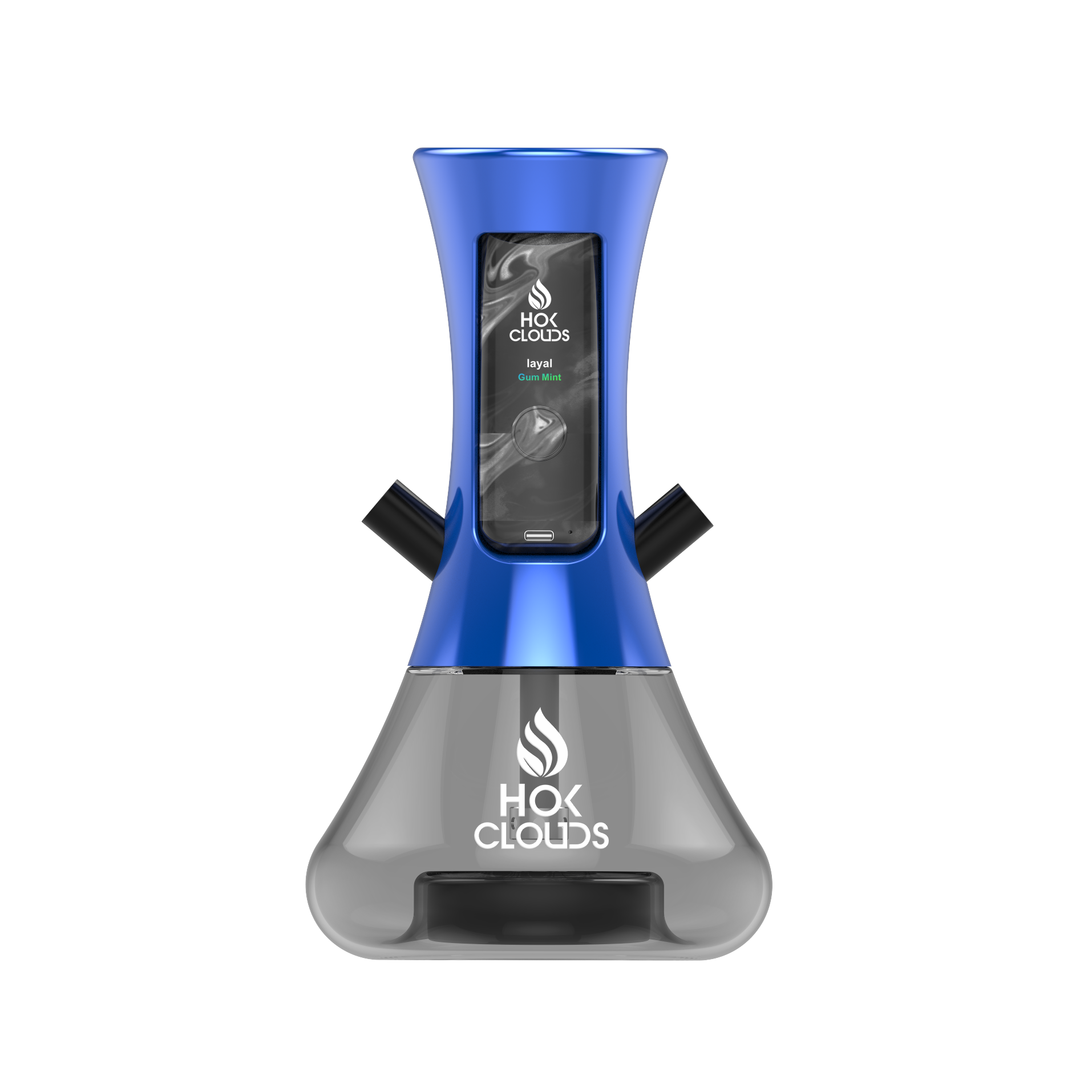 HOK CLOUDS E-SHISHA - Steel Dual Hose + Disposable Pod XTRA FLAVORS HOK CLOUDS E-SHISHA - Steel Dual Hose + Disposable Pod XTRA FLAVORS