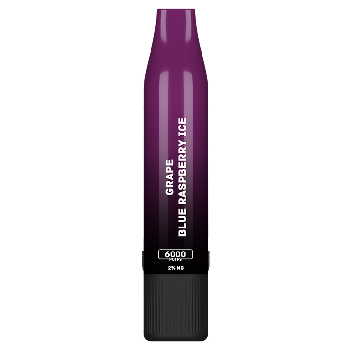 XTRA VAPE: DPS 6000 Puffs Kit - Grape Blue Raspberry