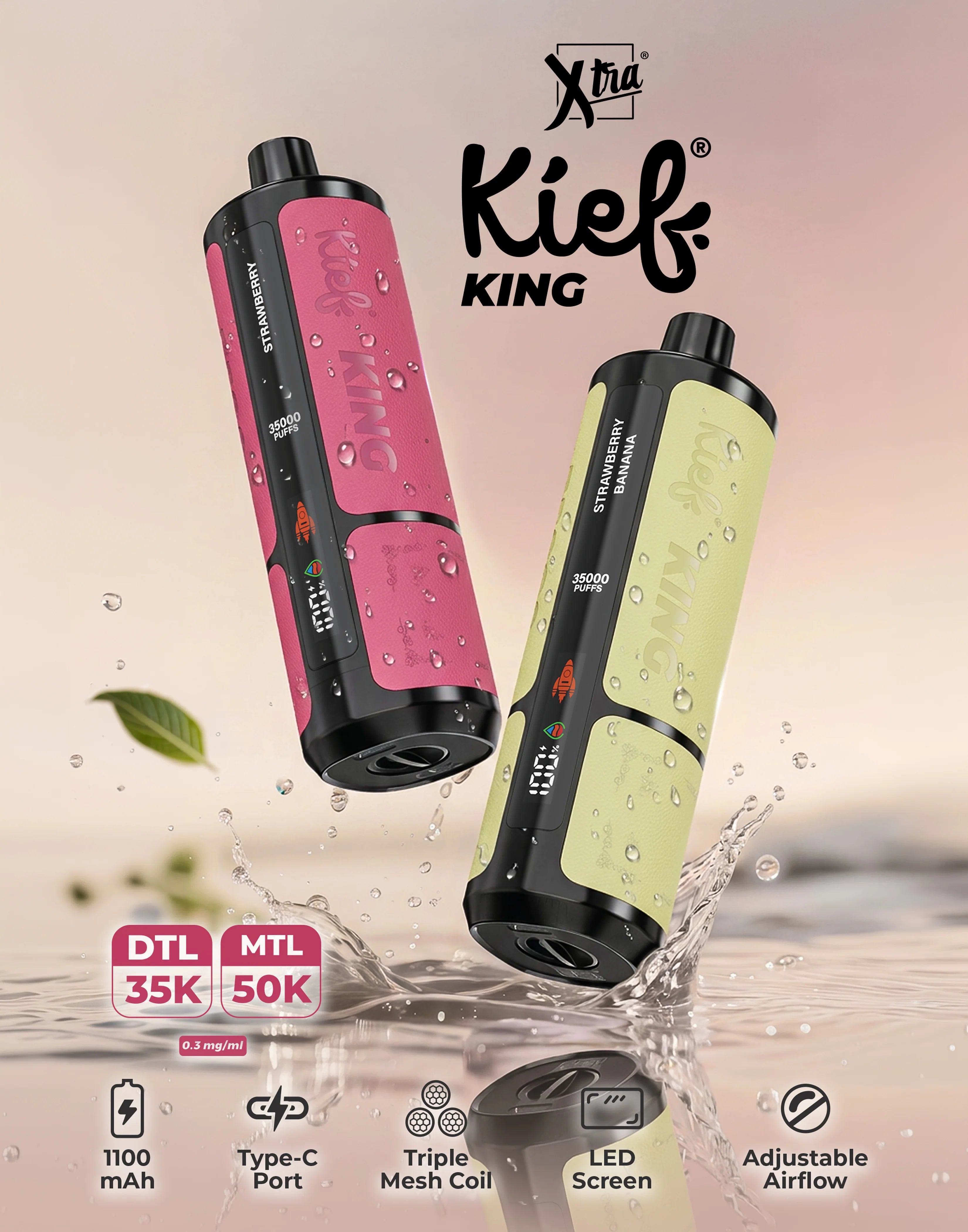Kief King XTRA FLAVORS Kief King XTRA FLAVORS