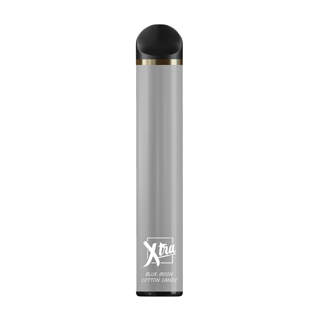 XTRA VAPE: Rechargeable - Blue Moon Cotton Candy | XTRA FLAVORS