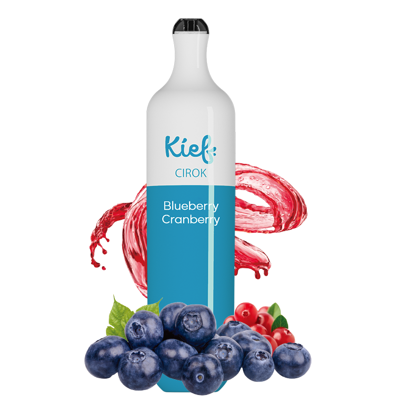 KIEF VAPOR Cirok 3K Blueberry Cranberry XTRA FLAVORS